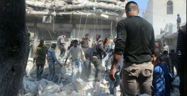 Suriye'nin İdlib İline Hava Saldırısı: 21 Ölü