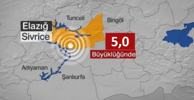 Elazığ,Sivrice'de Deprem!