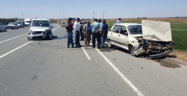 Şanlıurfa'da Trafik Kazası: 2 Yaralı