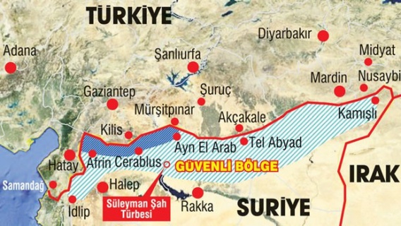 Türkiye, Rusya ve İran'dan, Suriye'de Güvenli Bölgeye Onay