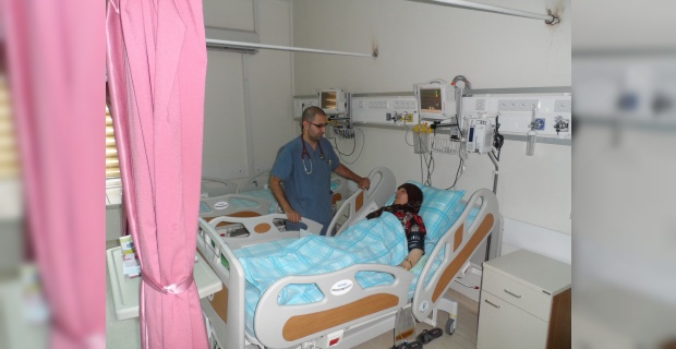 Ceylanpınar Devlet Hastanesi yoğun bakım servisi açıldı