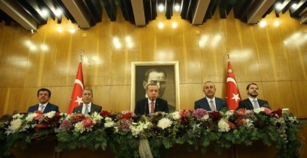 Önen, Cumhurbaşkanı Erdoğan ile Suudi Arabistan, Kuveyt ve Katar ziyaretinde.