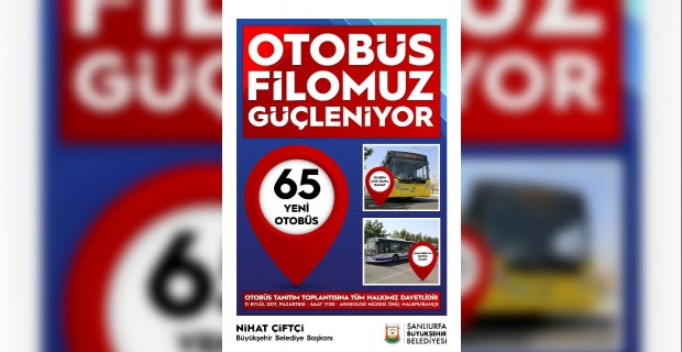 Büyükşehir 65 Yeni Otobüs'ü Tanıtıyor.