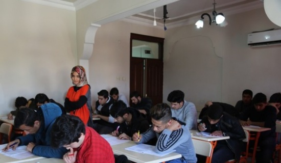 Eyyübiye Belediyesi ücretsiz deneme sınavı yaptı