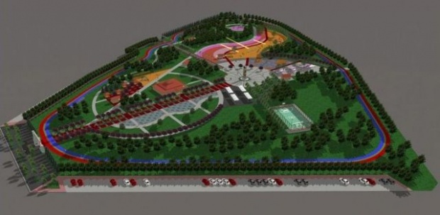Viranşehir'de 53 Dönümlük dev Rekreasyon park yapımı devam ediyor.