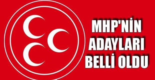MHP'nin Şanlıurfa Milletvekili Adayları Açıklandı