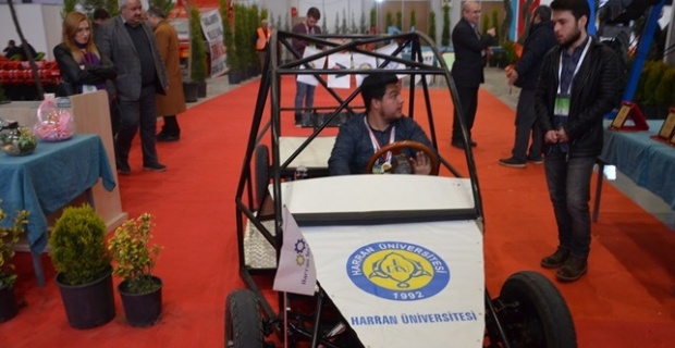Harran Üniversitesinde Elektrikli Araç Üretildi