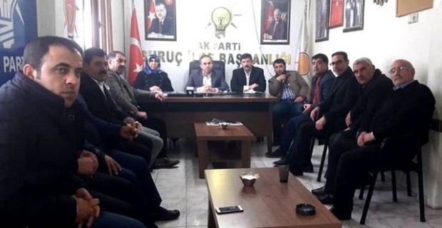 Tüysüz,"Suruç, AK Parti ile kalkınacak"