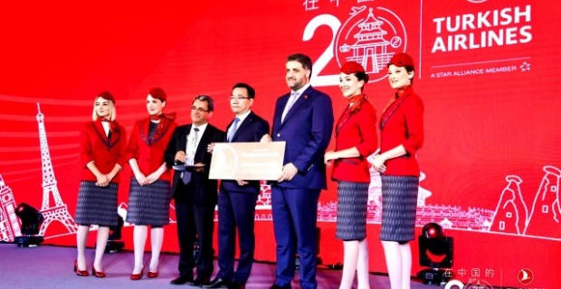 Önen, Çin’de THY İstanbul-Çin direk uçuşları 20. yıl galasında