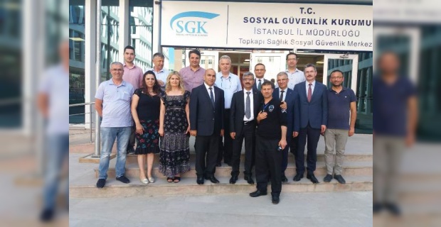 SGK Başkanı Bağlı, İstanbul İl Müdürlüğünü Ziyaret Etti