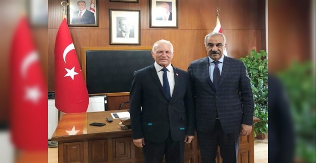 Başkan Bayık, KKTC Başbakanı Ersin Tatar’ı ziyaret etti
