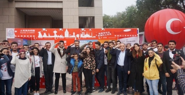 Genç MÜSİAD ve Türk Öğrenci Birliğinden  Pekin Büyükelçimiz Emin Önen’e ziyaret