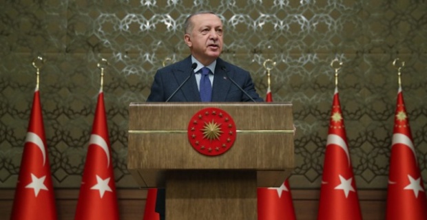 Cumhurbaşkanı Erdoğan, TOKİ 100 Bin Sosyal Konut Kampanyası tanıtım törenine katıldı