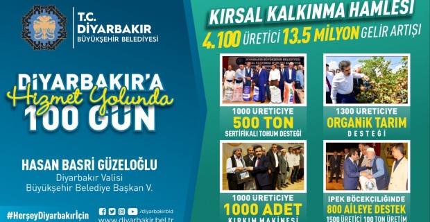Diyarbakır Valisi Güzeloğlu "Hizmet kervanı yürüyor"