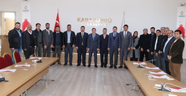 Zenbilci, Karaköprü Belediye Başkanı Metin Baydilli'yi Ziyaret Etti.