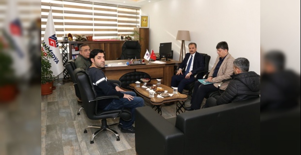 Adıyaman Belediye Başkanı Kılınç,Yerel ve Ulusal Haber Ajansı Temsilcilerini Ziyaret Etti.