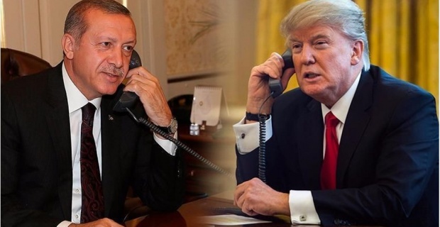 Cumhurbaşkanı Erdoğan Donald Trump'la Görüştü.
