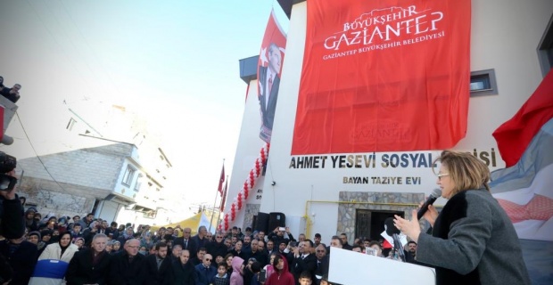 Gaziantep'te Ahmet Yesevi Kurs Merkezi Açıldı.