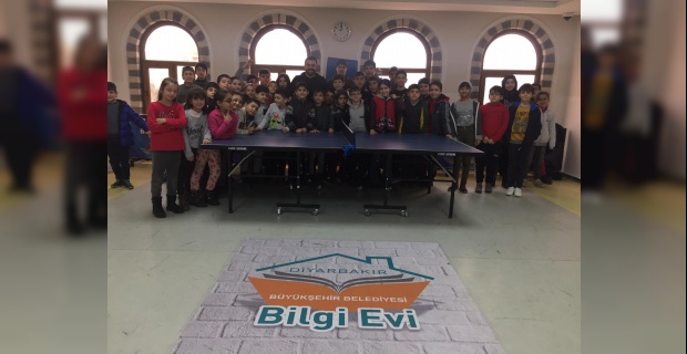 Diyarbakır'da Bilgi Evi Öğrencileri Eğlenerek Öğreniyor