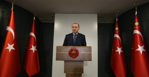 Cumhurbaşkanı Erdoğan:"30 büyükşehrimiz ile Zonguldak ilimizi belirli istisnalar haricinde araç giriş çıkışına kapatıyoruz."