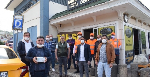 Şanlıurfa’da Taksicilerin Maske Talebi Anında Karşılandı
