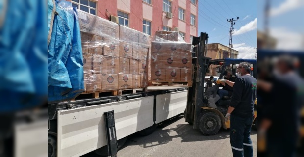 Vali Güzeloğlu "10.000 ailemize aylık gıda yardım paketlerimiz dağıtılıyor"