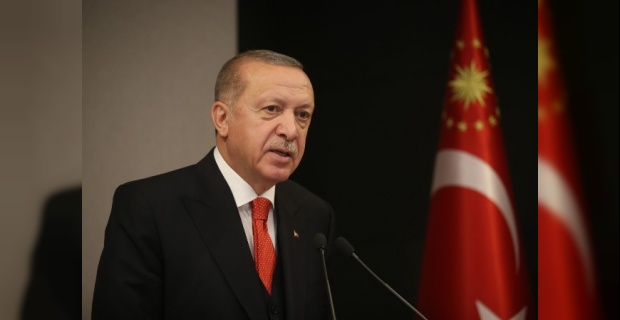 Cumhurbaşkanı Erdoğan "Milli Mücadeleyi başarıya taşıyan ruhu, heyecanı ve coşkuyu bugün de sizlerin gözlerinde görüyorum"