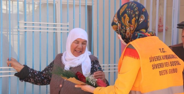 Siverek'te Yüz yaşını aşmış Anneler ile Şehit ve Gazi Anneleri unutulmadı.