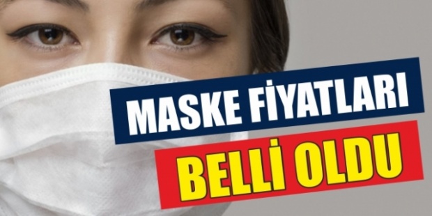 Ticaret Bakanlığı "Cerrahi maskeler, adedi KDV dâhil en fazla 1 (bir) Türk Lirası"