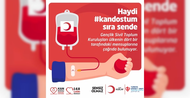 Türkiye Diyanet Vakfı "azalan kan stokları için harekete geçiyoruz"