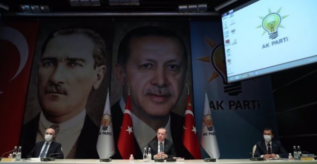 AK Parti MKYK Toplantısı Genel Başkan,Cumhurbaşkanı Erdoğan başkanlığında gerçekleştiriliyor