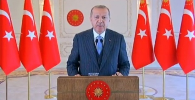Cumurbaşkanı Erdoğan "Türkiye olarak bu salgın dönemini en az hasarla atlatan ülkelerin başında yer aldık"