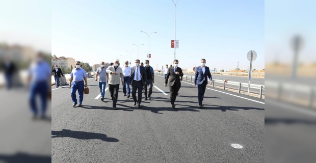 Karaköprü Belediye Başkanı Baydilli "İnşallah bugün çift taraflı olarak trafiğe açılacaktır"