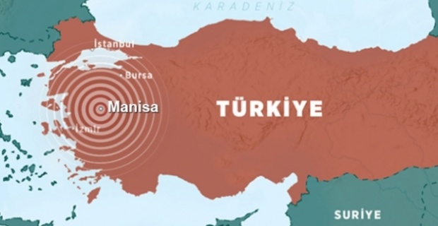 Manisa Saruhanlı'da 5.5 Büyüklüğünde Deprem!