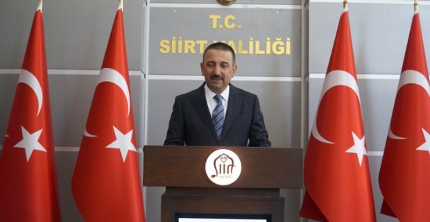 Siirt Valisi Hacıbektaşoğlu,göreve başladı.