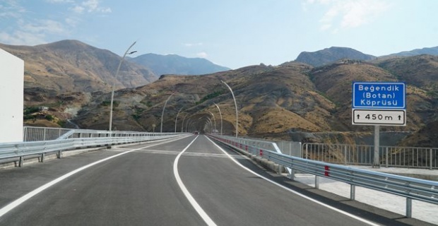 Türkiye’nin en yüksek asma köprüsü açılıyor.