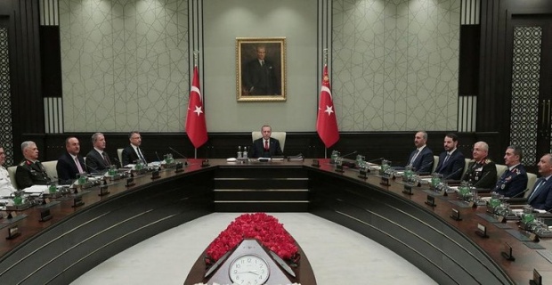 Cumhurbaşkanı Erdoğan,bugün Milli Güvenlik Kurulu toplantısına başkanlık edecek.