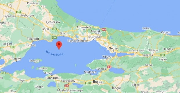 Marmara'da 4.2 Büyüklüğünde Deprem