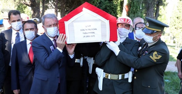 Şehit Erdoğan,son yolculuğuna uğurladı.