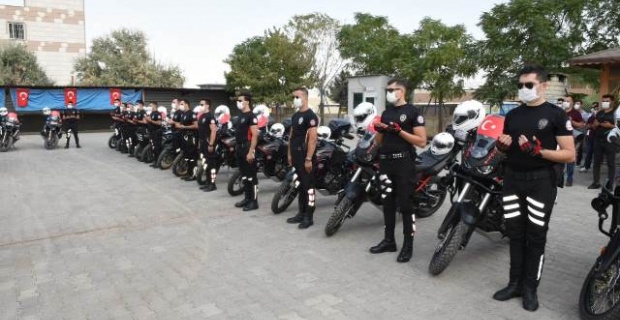 Yeni Motosikletli Polis Timleri Göreve Başladı