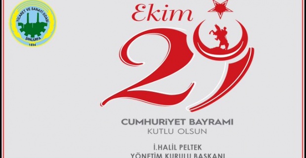 Başkan Peltek "Cumhuriyet Bayramımız kutlu olsun"
