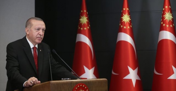 Erdoğan: “Sınırlarımızı terör örgütlerine ve onları maşa olarak kullananlara teslim etmedik, etmeyeceğiz”