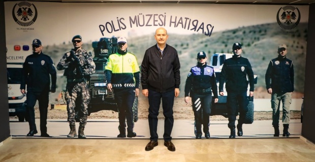Bakan Soylu,Polis Müzesi'ni Ziyaret Etti.