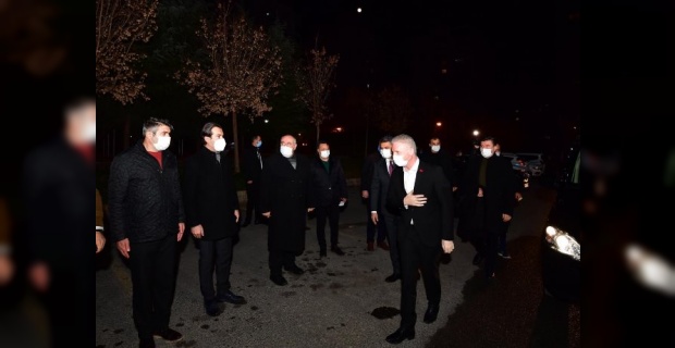 Gaziantep Valisi Gül, İbrahimli Durmuş Aykaç Polis Merkez Amirliğini ziyaret etti.