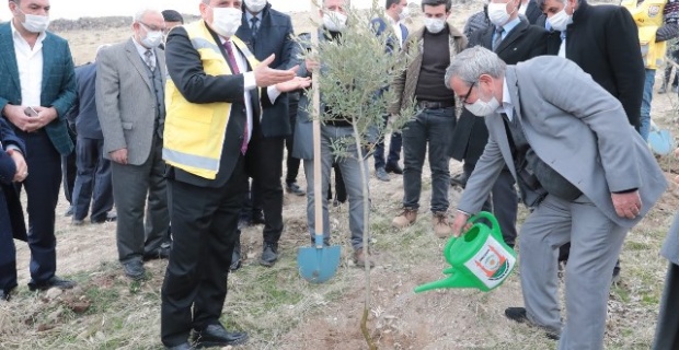 Başkan Beyazgül ‘’Biz bugünden ağaç dikerek gelecek nesillere hazırlık yapıyoruz"