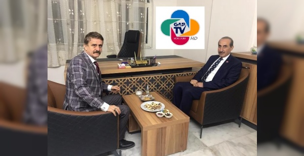 Başkan Yalçınkaya'dan GAP TV'ye Hayırlı Olsun Ziyareti.