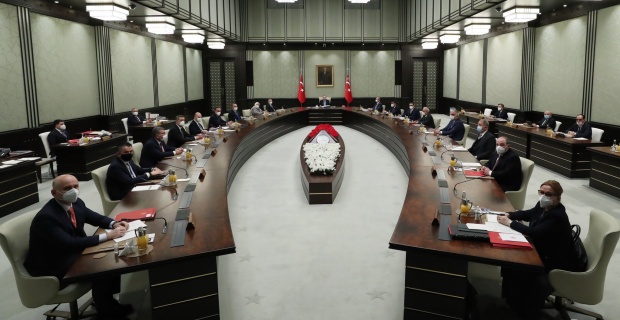 Cumhurbaşkanlığı Kabinesi, Cumhurbaşkanı Erdogan başkanlığında toplandı.