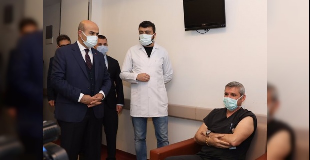 Vali Demirtaş "Mardin’imizde de aşılar yapılmaya başlandı"