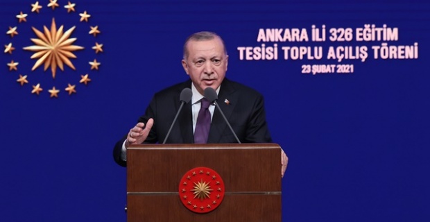 Erdoğan “Önümüzdeki aylarda 20 bin öğretmenimizin daha atamasını yapacağız.”