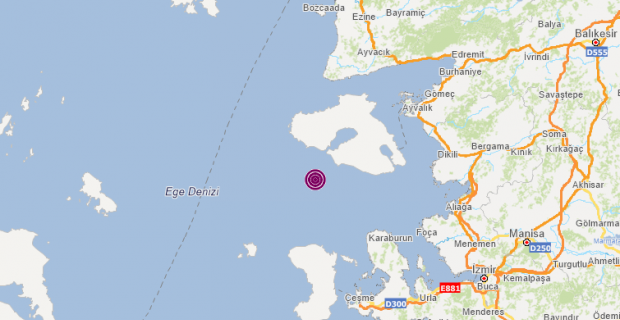 İzmir'de 5,1 büyüklüğünde deprem meydana geldi.